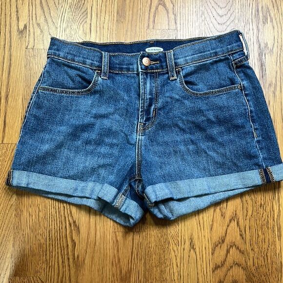 Old Navy Roll Cuff Jean Shorts 2 - Picture 1 of 4